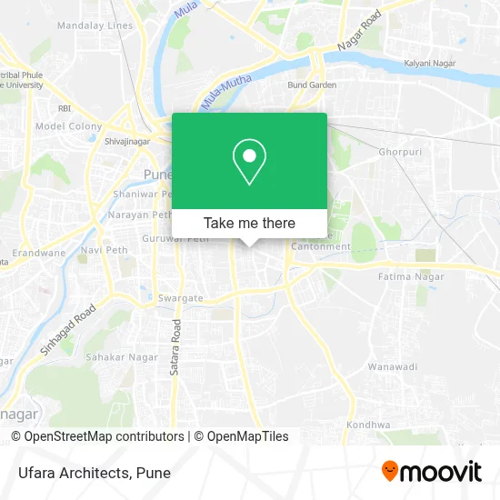 Ufara Architects map