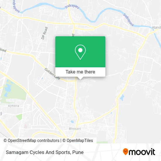 Samagam Cycles And Sports map