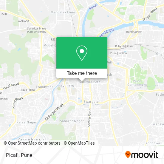 Picafi map
