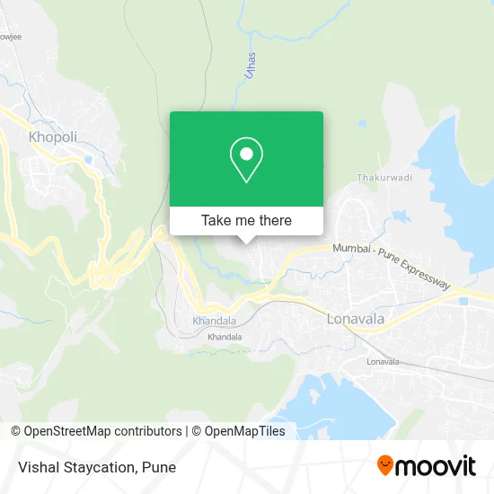 Vishal Staycation map