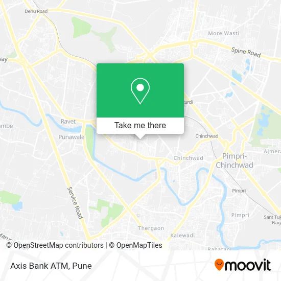Axis Bank Atm map