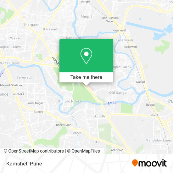 Kamshet map