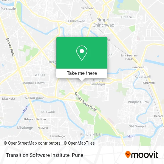 Transition Software Institute map