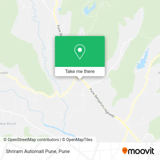 Shriram Automall Pune map