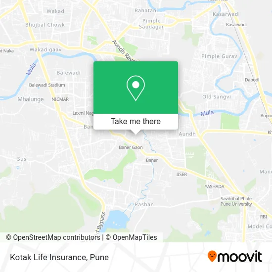 Kotak Life Insurance map