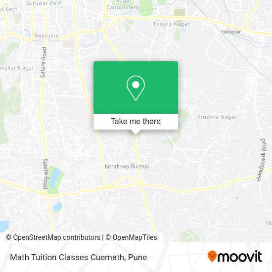 Math Tuition Classes Cuemath map