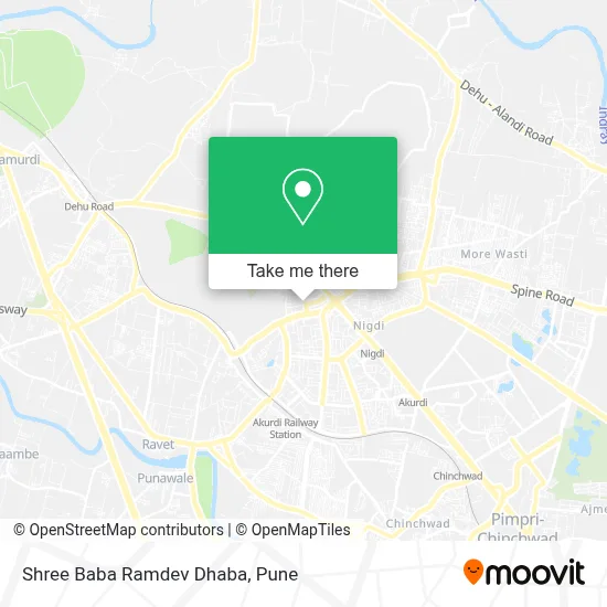 Shree Baba Ramdev Dhaba map