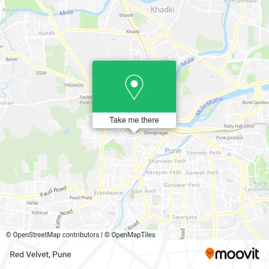 Red Velvet map