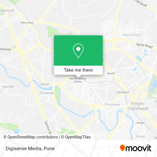 Digisense Media map