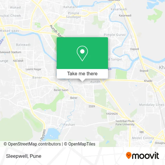 Sleepwell map