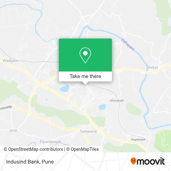 Indusind Bank map