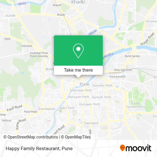Happy Family Restaurant map