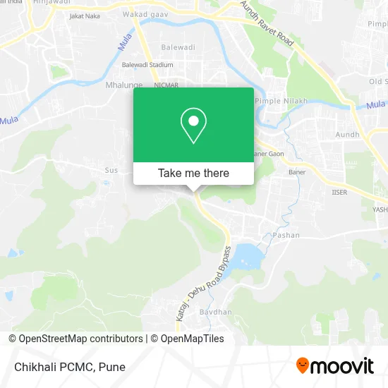 Chikhali PCMC map