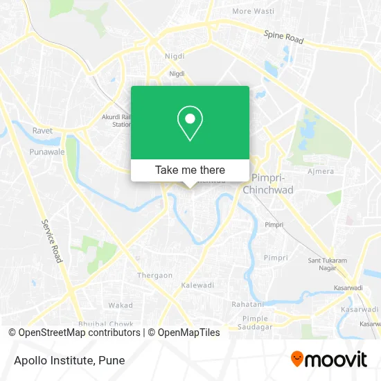 Apollo Institute map