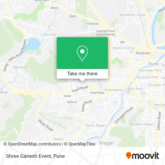 Shree Ganesh Event map