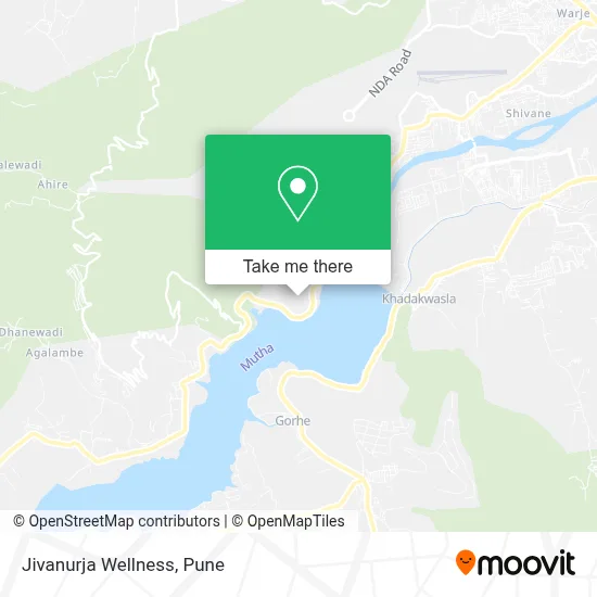 Jivanurja Wellness map