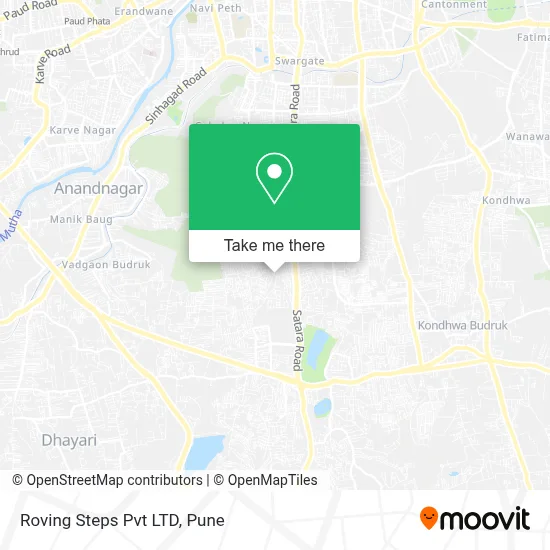 Roving Steps Pvt LTD map