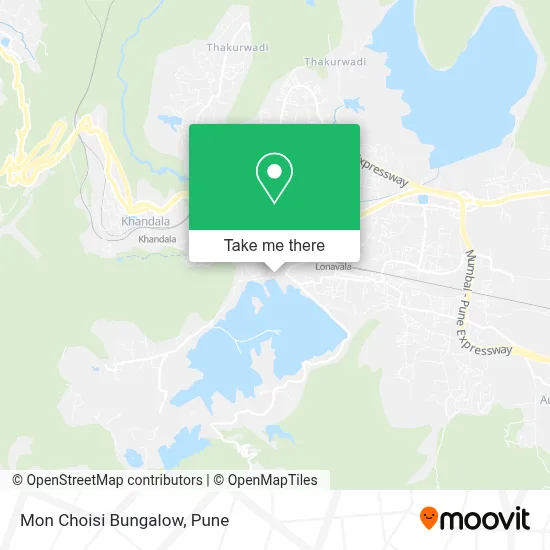 Mon Choisi Bungalow map