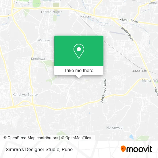Simran's Designer Studio map