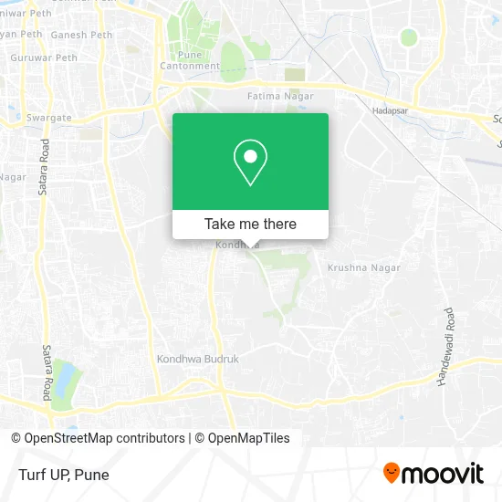 Turf UP map