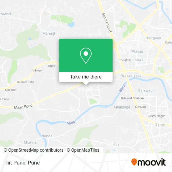 Iiit Pune map