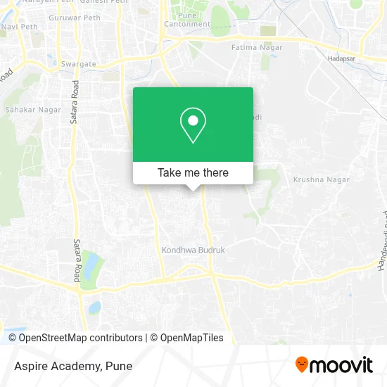 Aspire Academy map