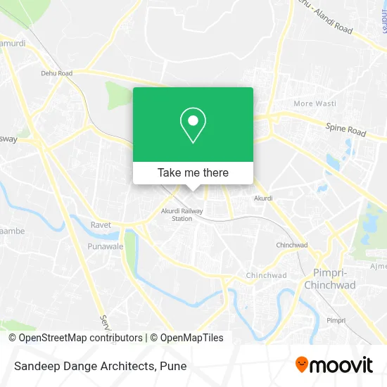 Sandeep Dange Architects map