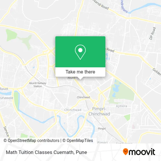 Math Tuition Classes Cuemath map