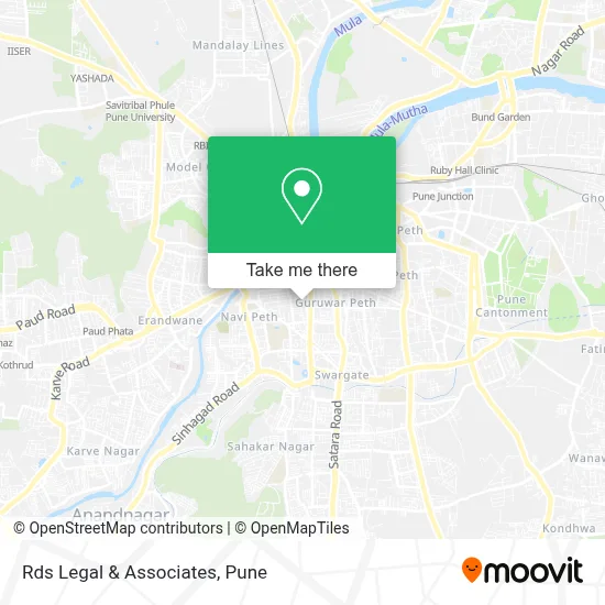 Rds Legal & Associates map