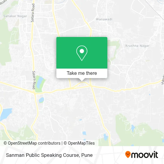 Sanman Public Speaking Course map