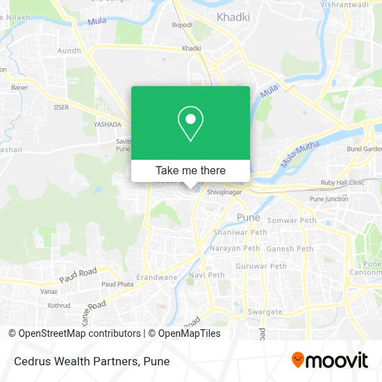 Cedrus Wealth Partners map