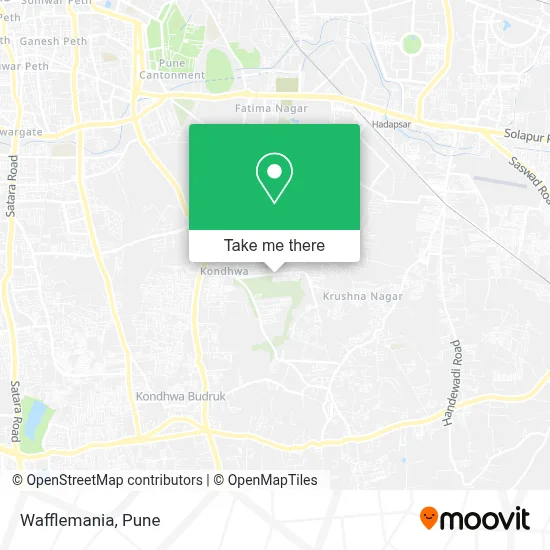 Wafflemania map