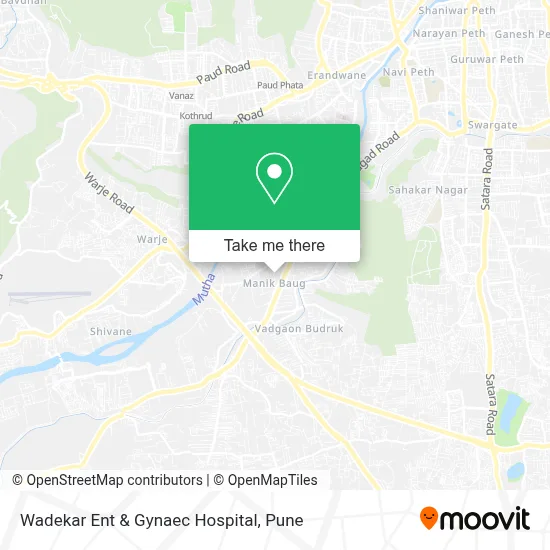 Wadekar Ent & Gynaec Hospital map