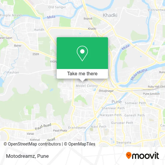 Motodreamz map