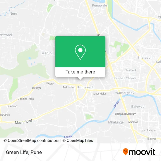 Green Life map