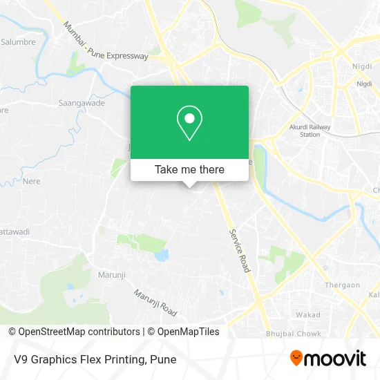 V9 Graphics Flex Printing map