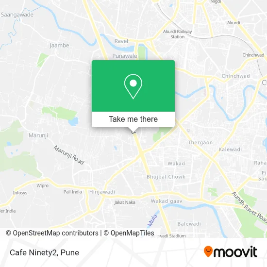 Cafe Ninety2 map
