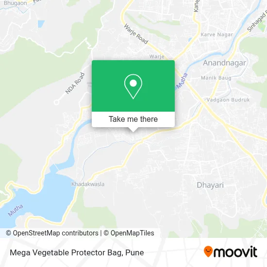 Mega Vegetable Protector Bag map