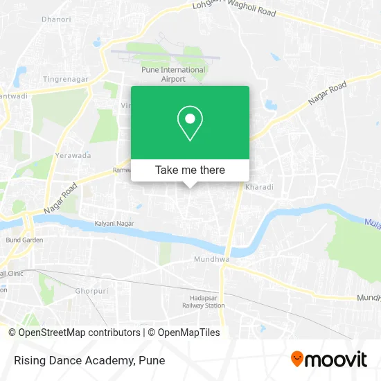Rising Dance Academy map