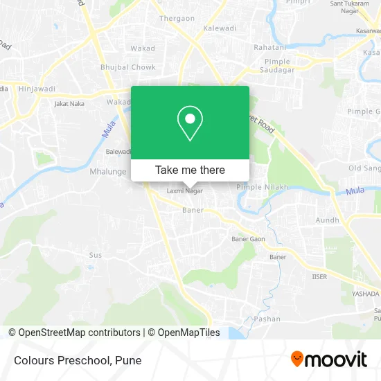Colours Preschool map