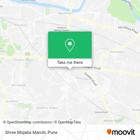 Shree Mujaba Mandir map