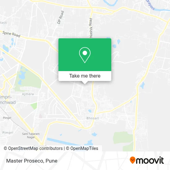 Master Proseco map