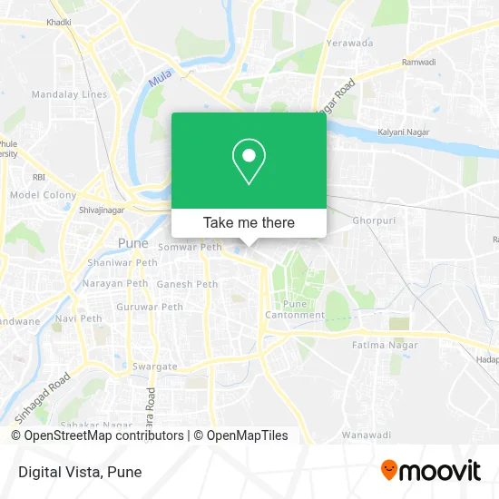 Digital Vista map