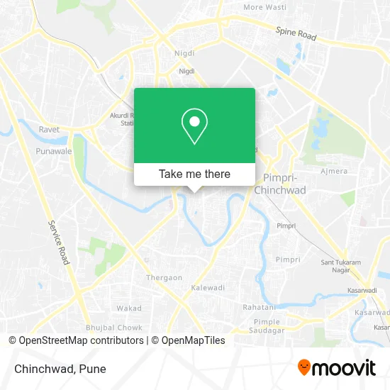 Chinchwad map