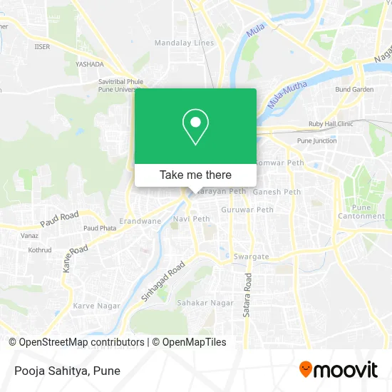 Pooja Sahitya map