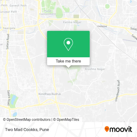 Two Mad Cookks map
