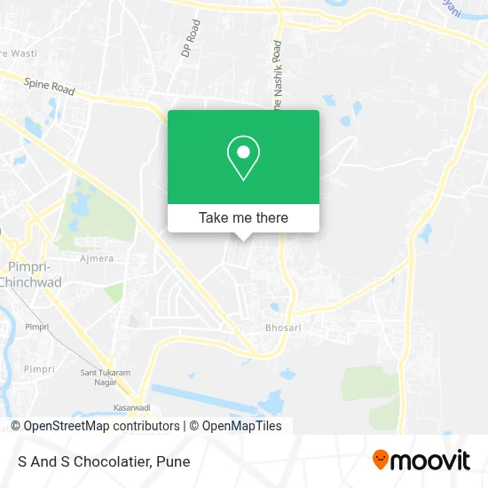 S And S Chocolatier map