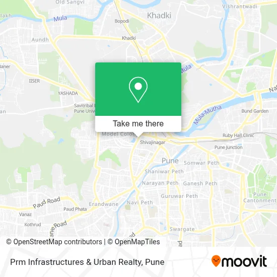 Prm Infrastructures & Urban Realty map