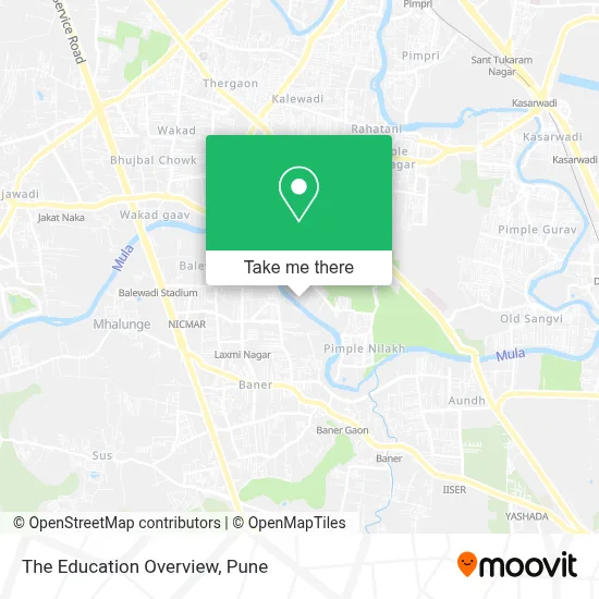 The Education Overview map