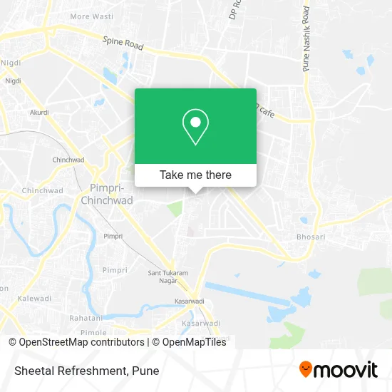 Sheetal Refreshment map